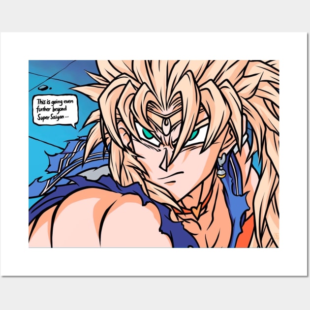 Sailor Moon Redraw goku version Wall Art by Derrick Zha